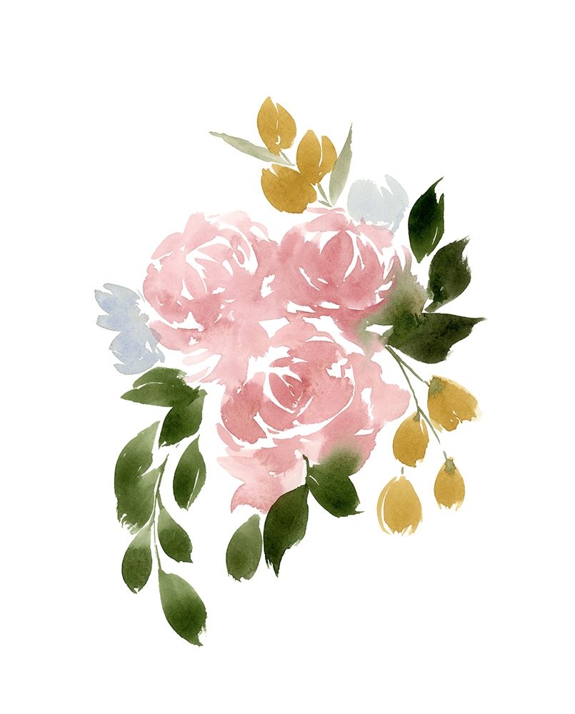 Amelias Garden I art print by Lucille Price for $57.95 CAD
