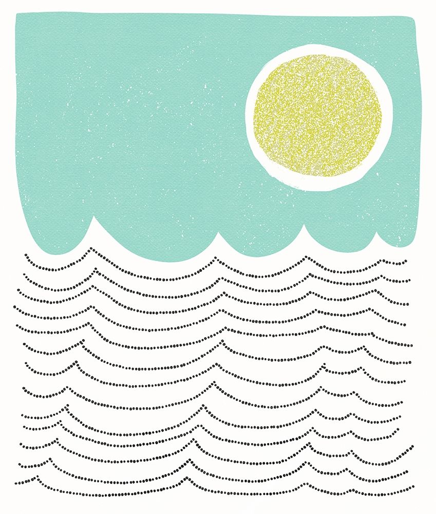 Minimalist Mod Sun art print by Jen Bucheli for $57.95 CAD