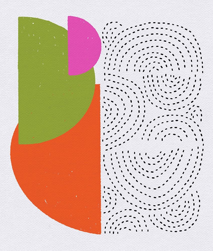 Minimalist Mod Arcs art print by Jen Bucheli for $57.95 CAD