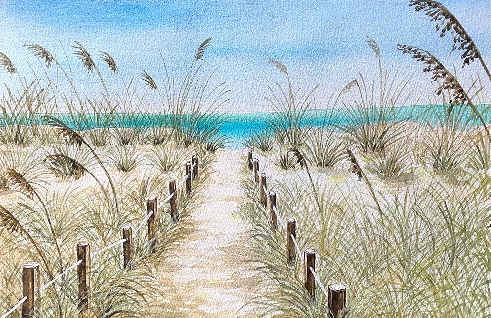 Path To The Shore art print by Nicholas Biscardi for $57.95 CAD