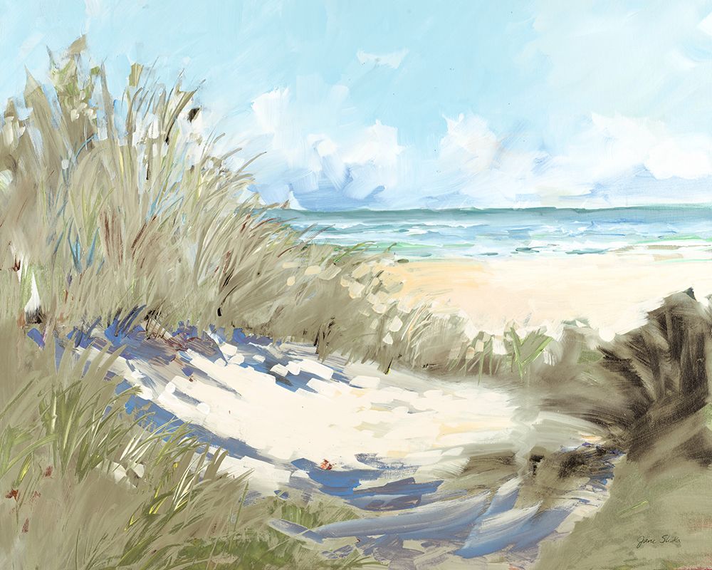 Soft Beach Dunes art print by Jane Slivka for $57.95 CAD