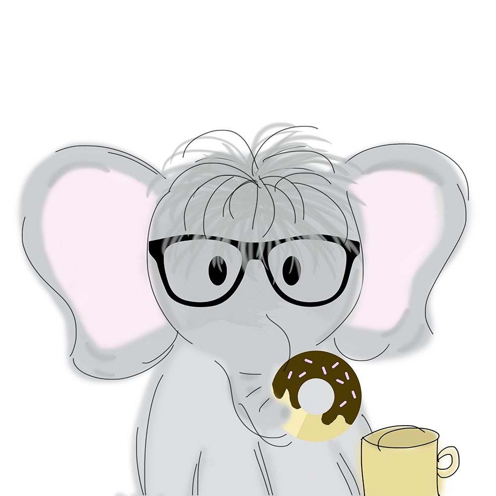 Monday Morning Ele art print by Anna Quach for $57.95 CAD
