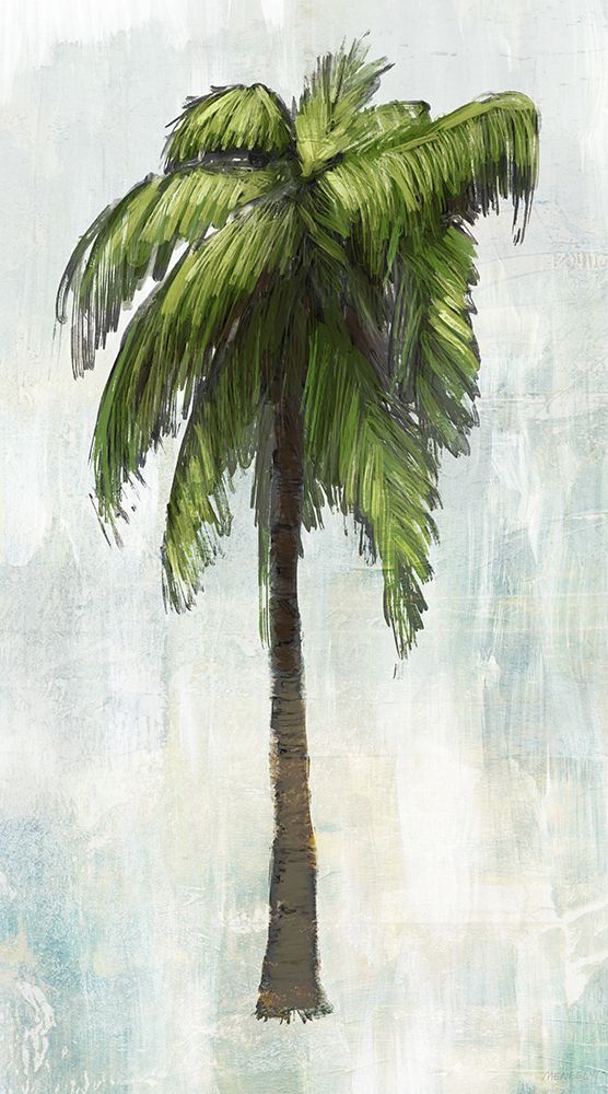Single Palm Tree I art print by Dan Meneely for $57.95 CAD