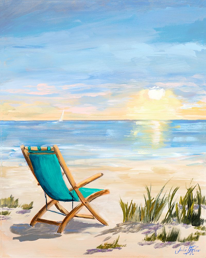 Sling Back Sunset art print by Julie DeRice for $57.95 CAD
