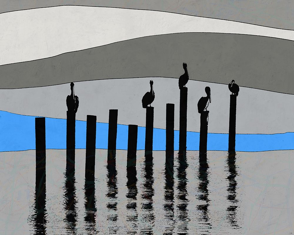 Pelican View art print by Ella Tom for $57.95 CAD