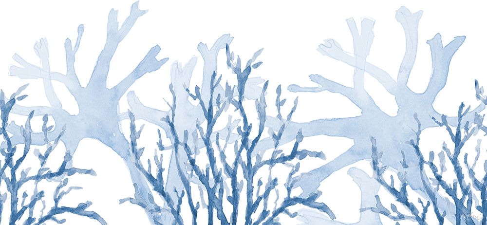 Indigo Coral Coast art print by Lanie Loreth for $57.95 CAD