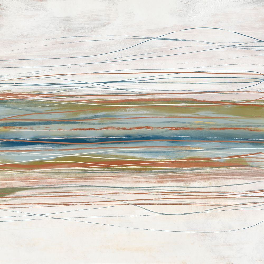 Serene Abstract art print by Dan Meneely for $57.95 CAD