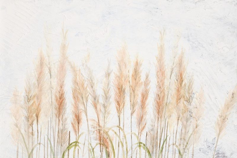 Delicate Pampas with Textured Background art print by Patricia Pinto for $57.95 CAD
