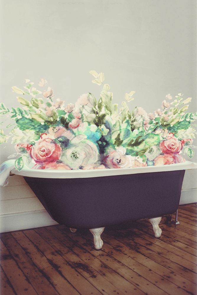 Flowering Tub art print by Lanie Loreth for $57.95 CAD