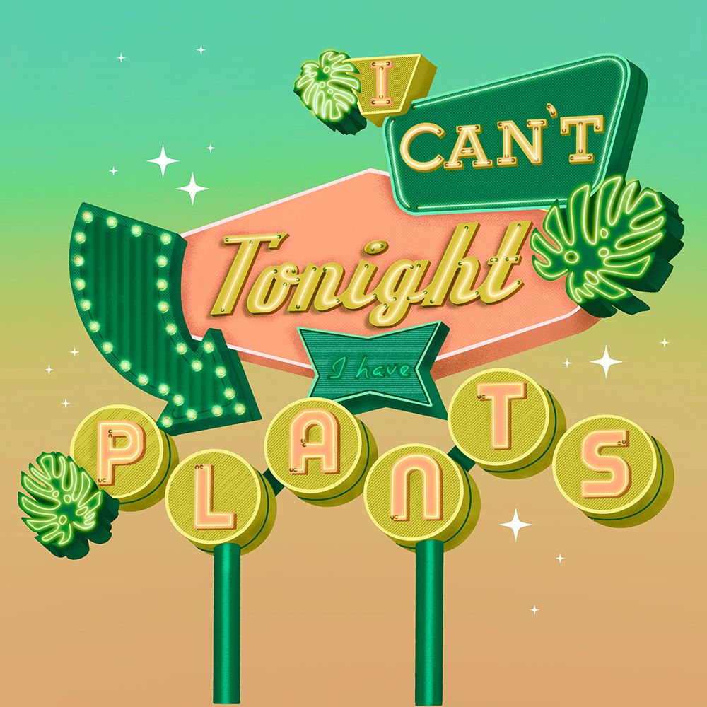 I Cant Tonight art print by Jen Bucheli for $57.95 CAD