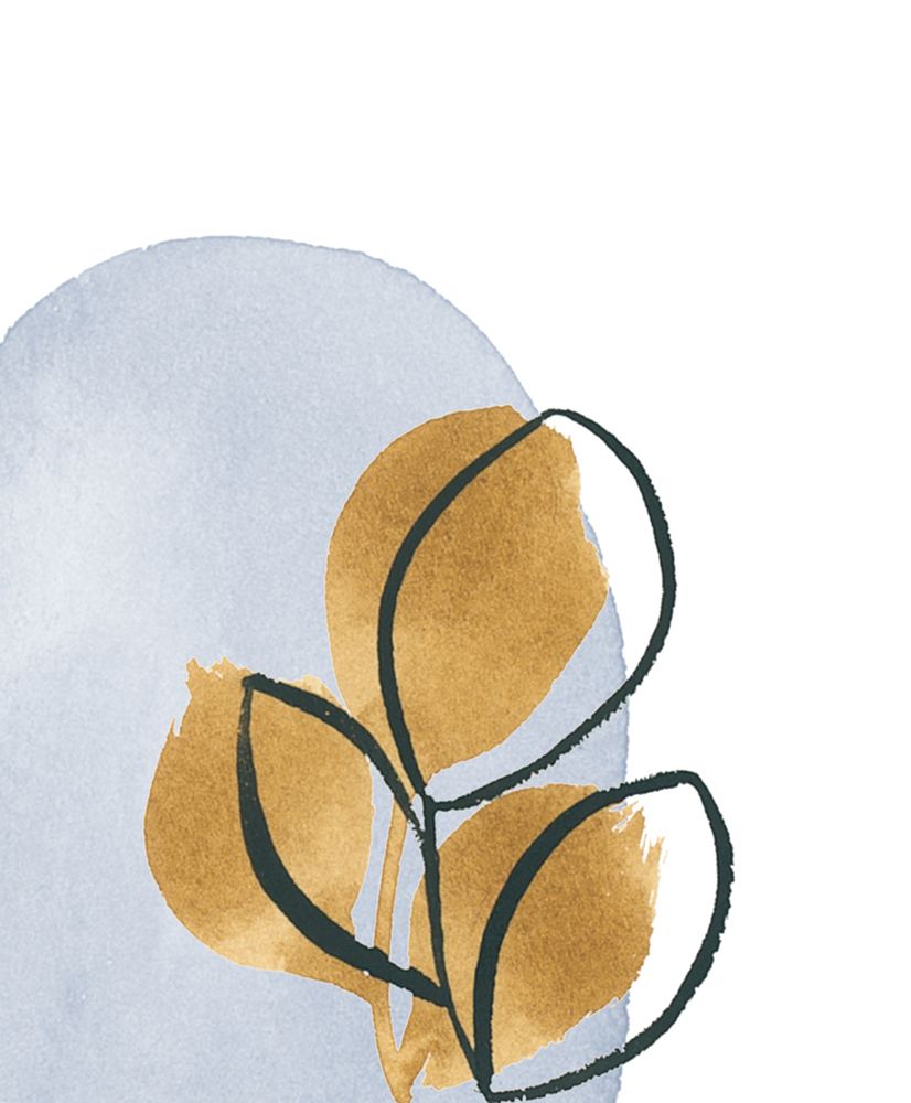 Mustard Leaves I art print by Lucille Price for $57.95 CAD