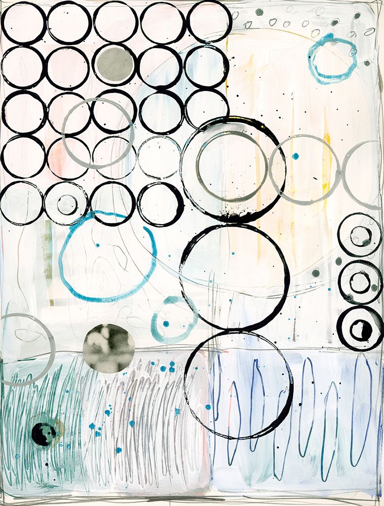 Colored Discs art print by Vas Athas for $57.95 CAD