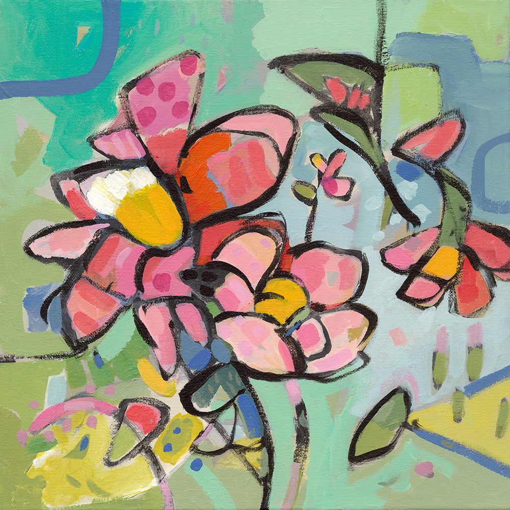 Fun With Flowers art print by Vas Athas for $57.95 CAD