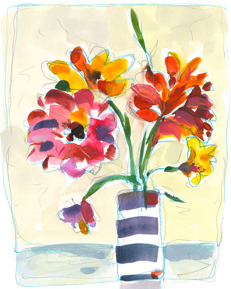 Blooming At Home art print by Vas Athas for $57.95 CAD