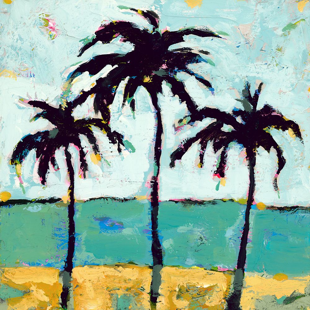 Tres Palmas art print by Vas Athas for $57.95 CAD