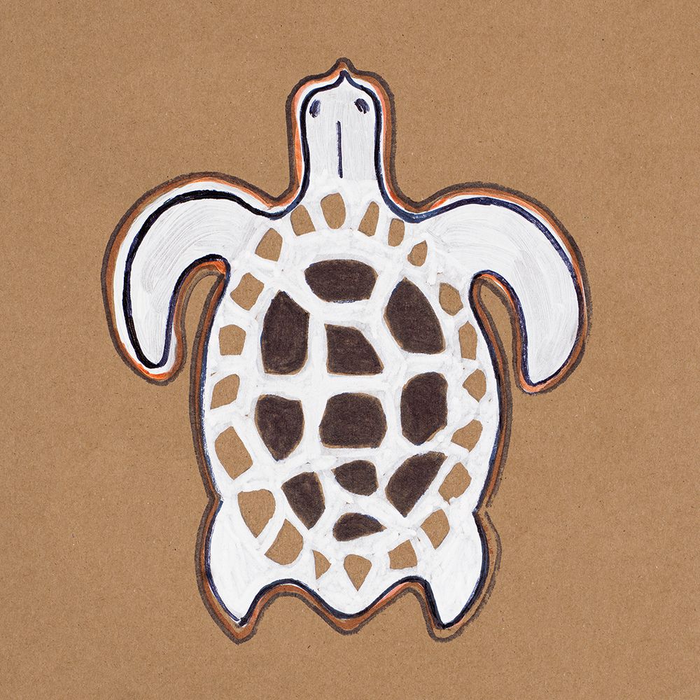 Ocean World Turtle art print by Patricia Pinto for $57.95 CAD