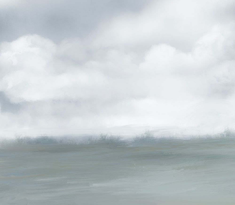Misty Ocean II art print by Robin Maria for $57.95 CAD