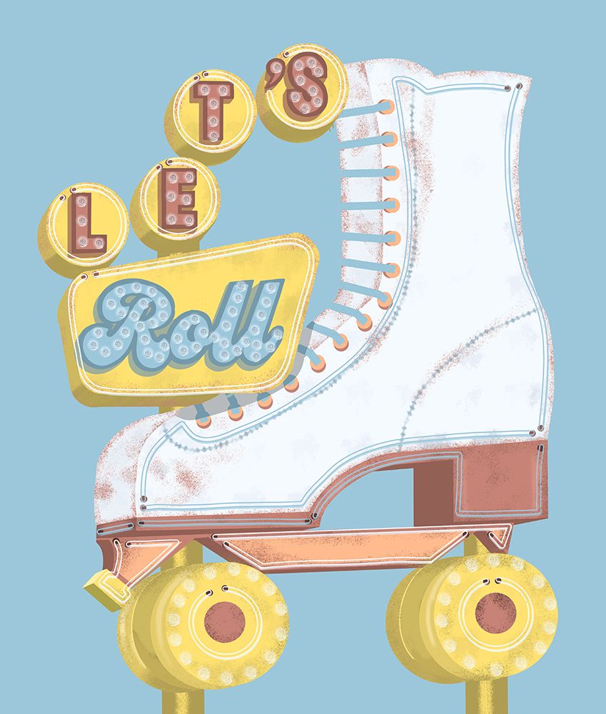 Lets Roll art print by Jen Bucheli for $57.95 CAD
