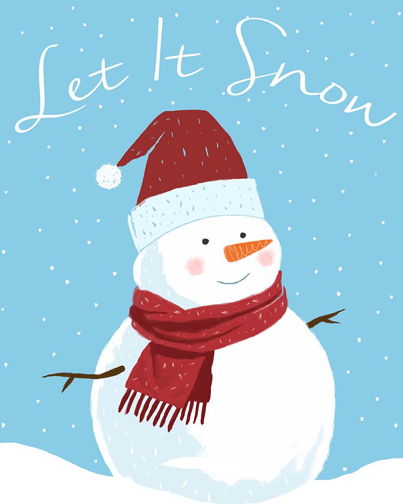 Let It Snow art print by Lucca Sheppard for $57.95 CAD