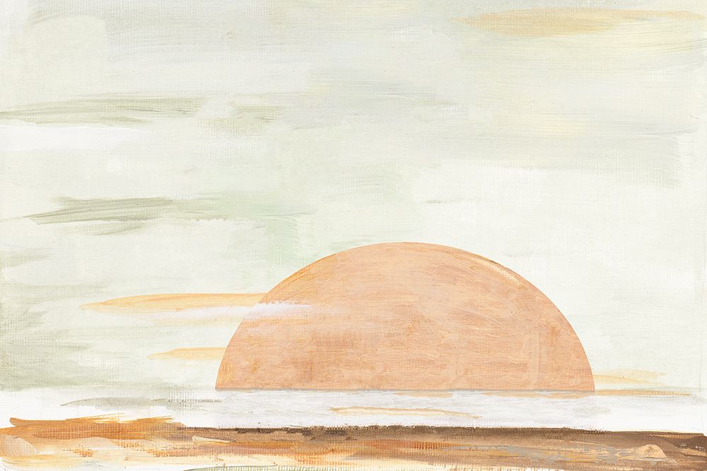 Waterside Desert Landscape I art print by Patricia Pinto for $57.95 CAD