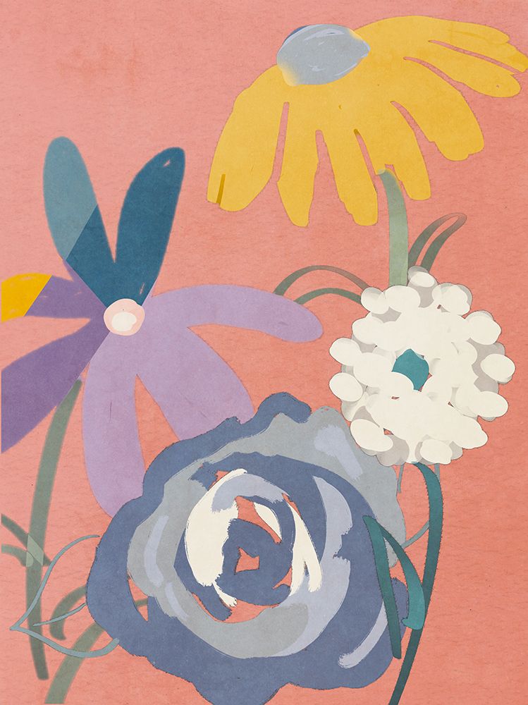 Mixed Summer Flowers art print by Robin Maria for $57.95 CAD