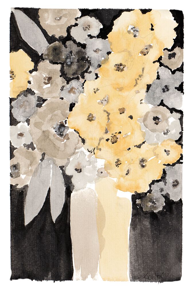 Moody Bouquet art print by Krinlox for $57.95 CAD