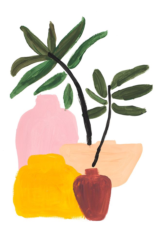 Various Pots art print by SD Graphics Studio for $57.95 CAD