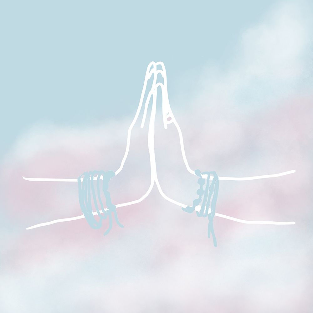 Namaste art print by Kali Wilson for $57.95 CAD