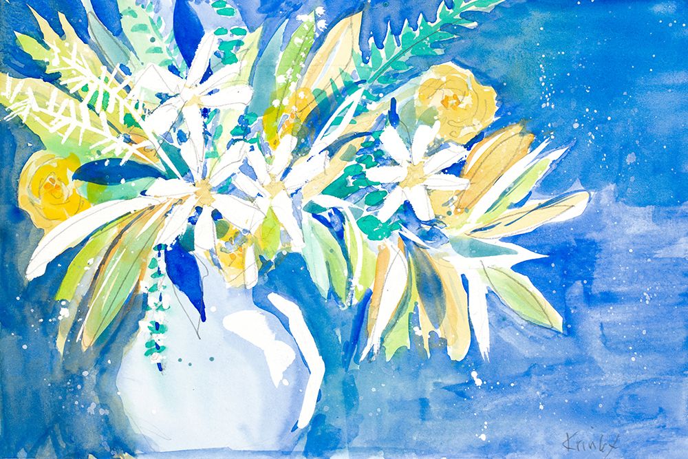 New Bouquet art print by Krinlox for $57.95 CAD
