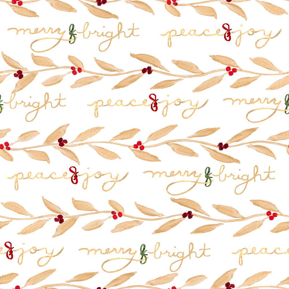 Holiday Vine Pattern art print by Lanie Loreth for $57.95 CAD