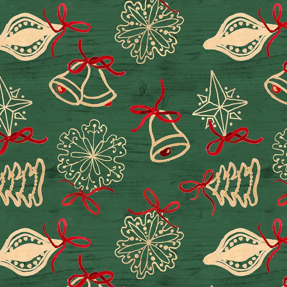 Holiday Ornament Collage art print by Lanie Loreth for $57.95 CAD