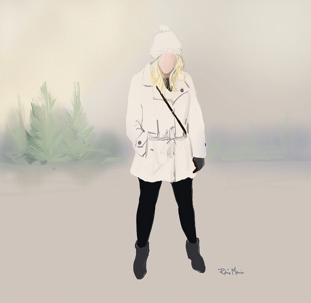 Chilling in Style art print by Robin Maria for $57.95 CAD