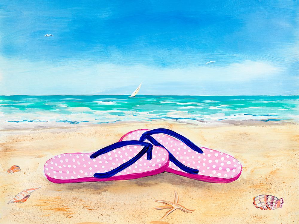 Go Barefoot art print by Julie DeRice for $57.95 CAD