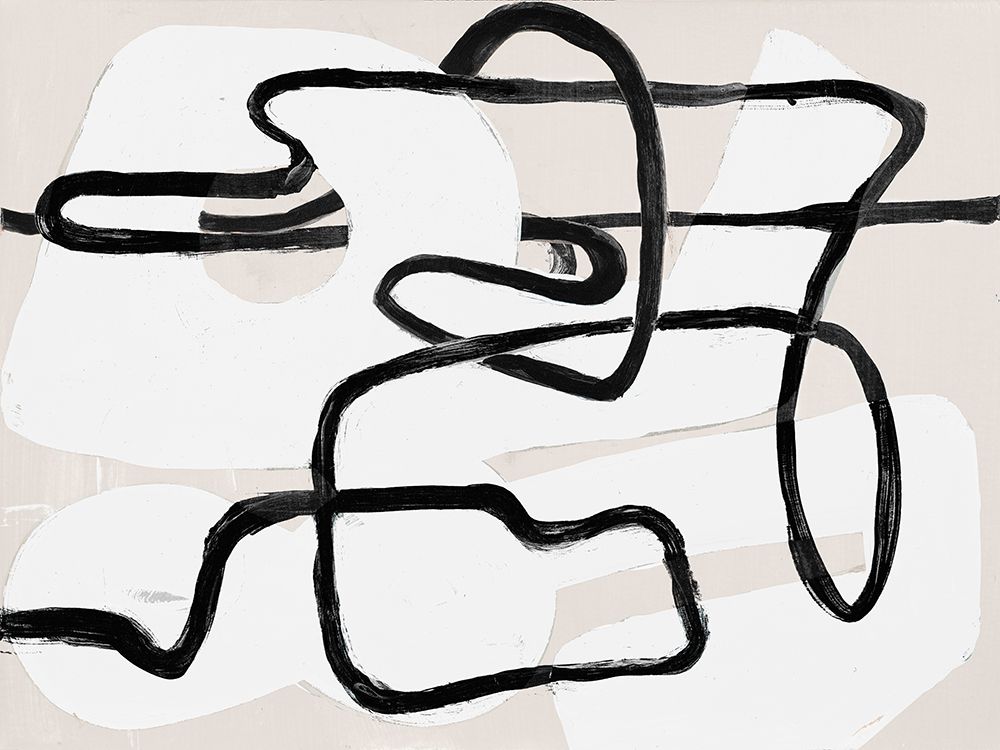 Neutral Twists And Turns II art print by Lanie Loreth for $57.95 CAD