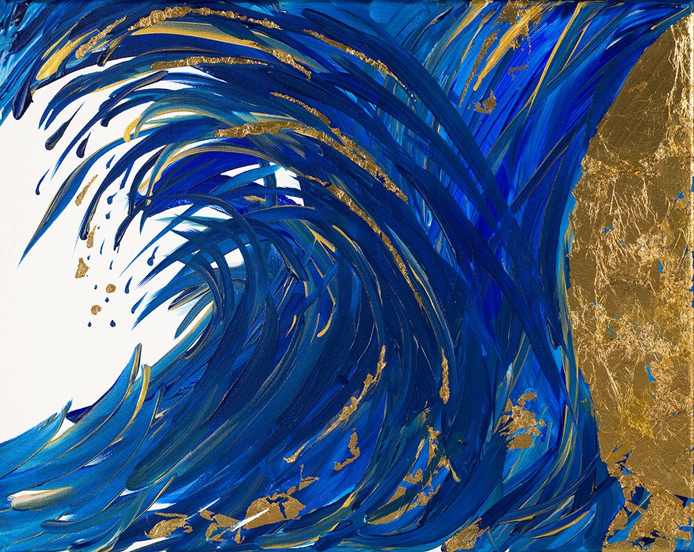 24k Splash art print by Ajoya Grace for $57.95 CAD