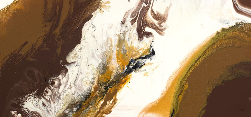 Chocolate Shores I art print by Ajoya Grace for $57.95 CAD