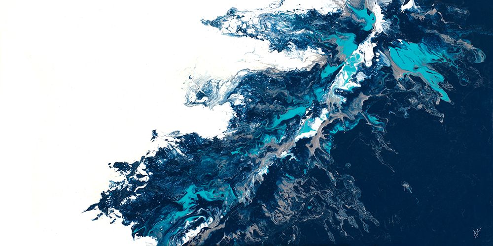 Blue Blaze art print by Ajoya Grace for $57.95 CAD