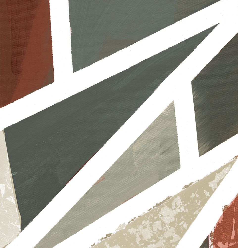 Grounded Geometric Abstract II art print by Ajoya Grace for $57.95 CAD