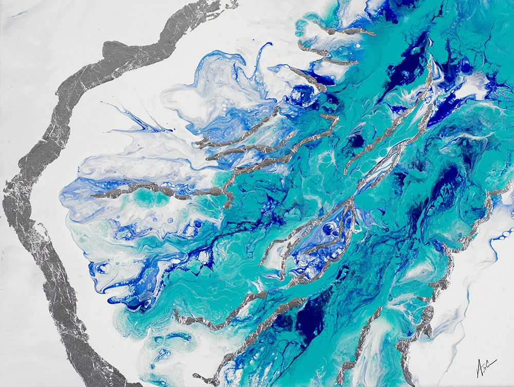 My Island Of Blue art print by Ajoya Grace for $57.95 CAD