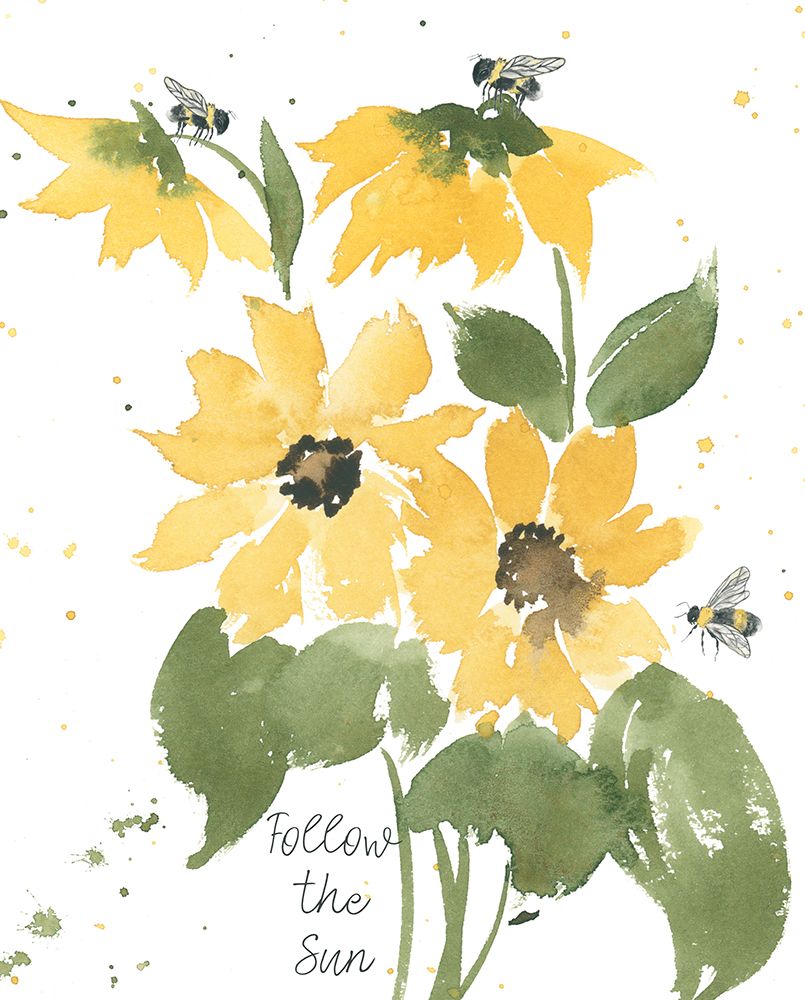 Follow The Sun art print by Lucille Price for $57.95 CAD