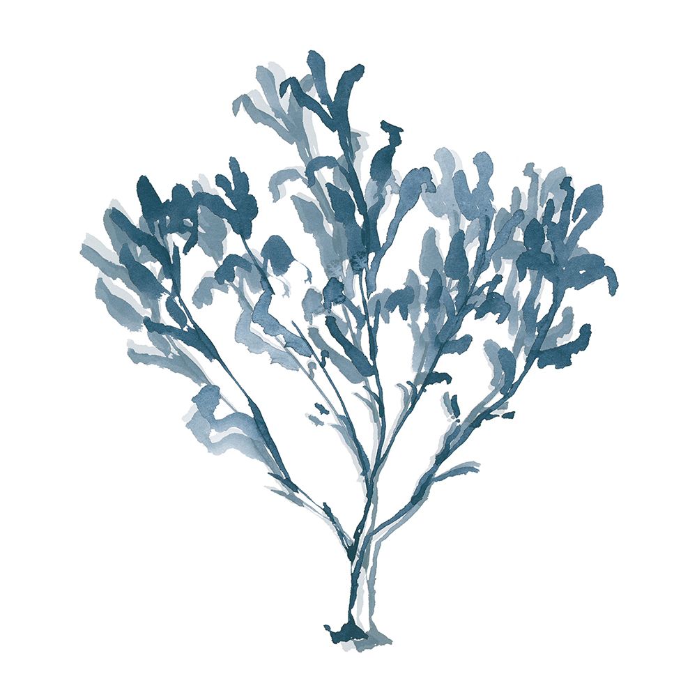 Indigo Seaweed II art print by Lucille Price for $57.95 CAD