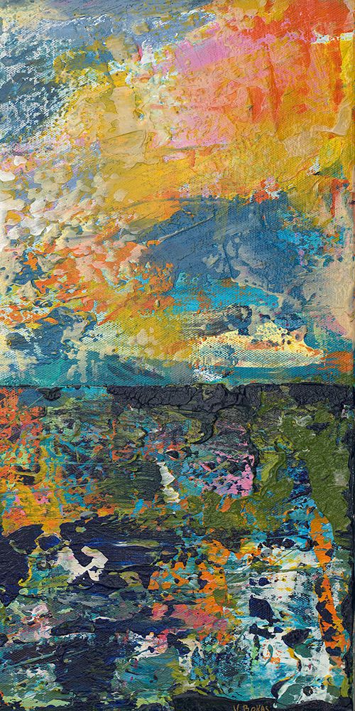 Sunset Panel II art print by Vas Athas for $57.95 CAD