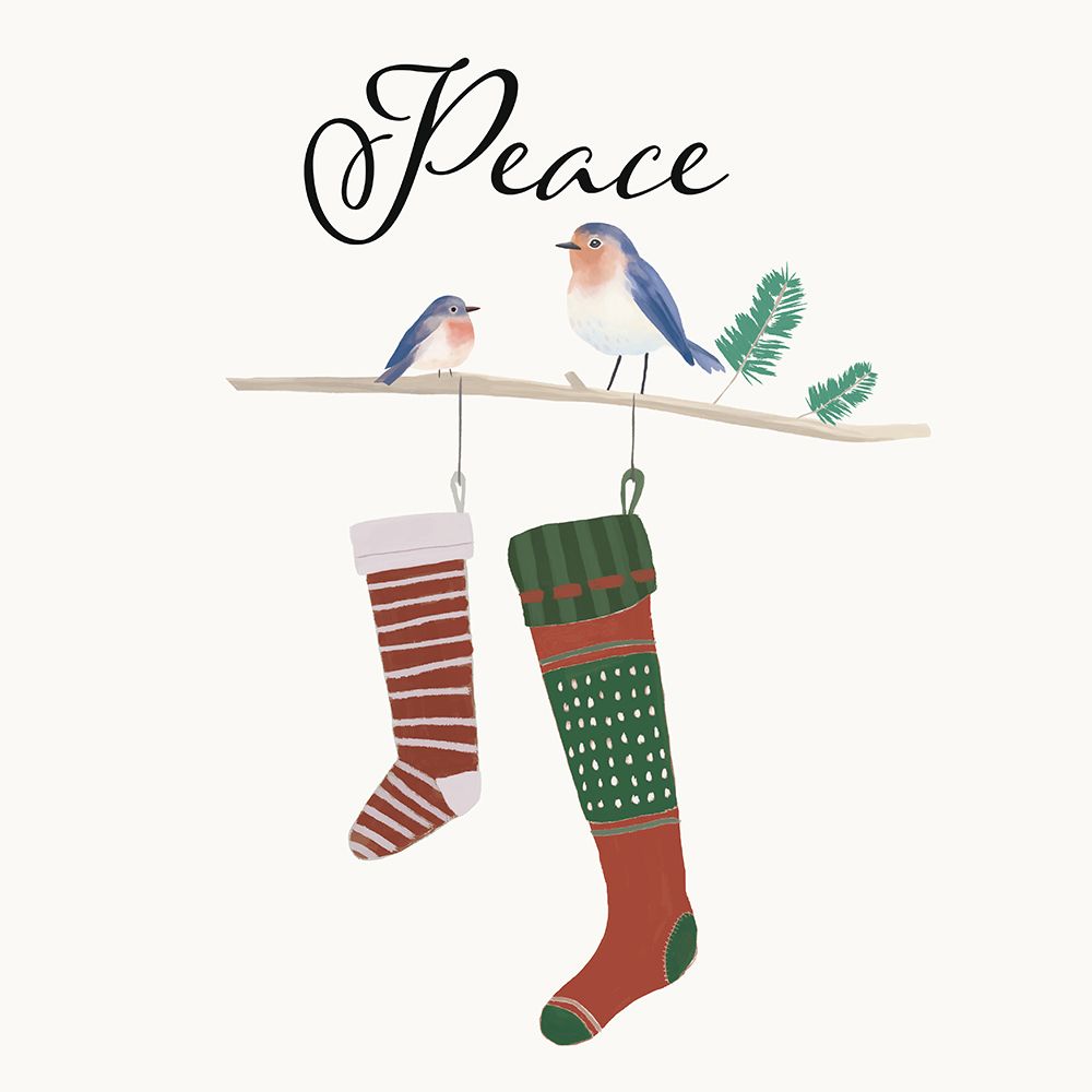 Peace Stockings art print by Lucca Sheppard for $57.95 CAD