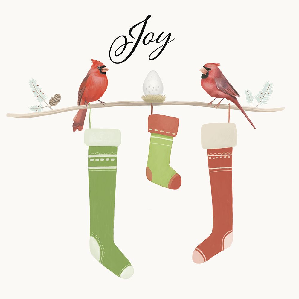 Joy Stockings art print by Lucca Sheppard for $57.95 CAD
