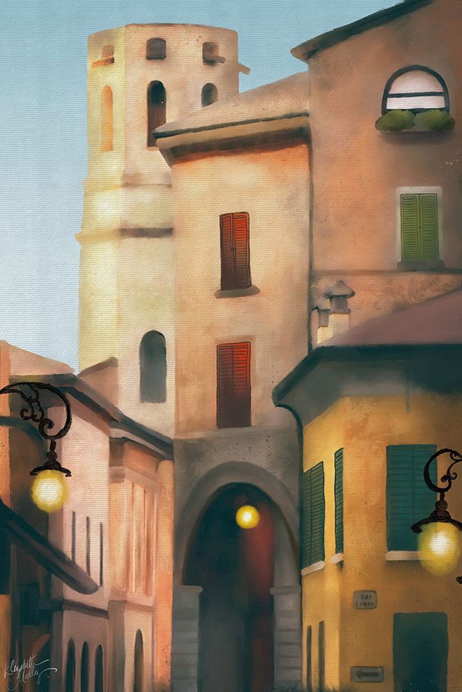 Venetian Architecture art print by Elizabeth Medley for $57.95 CAD