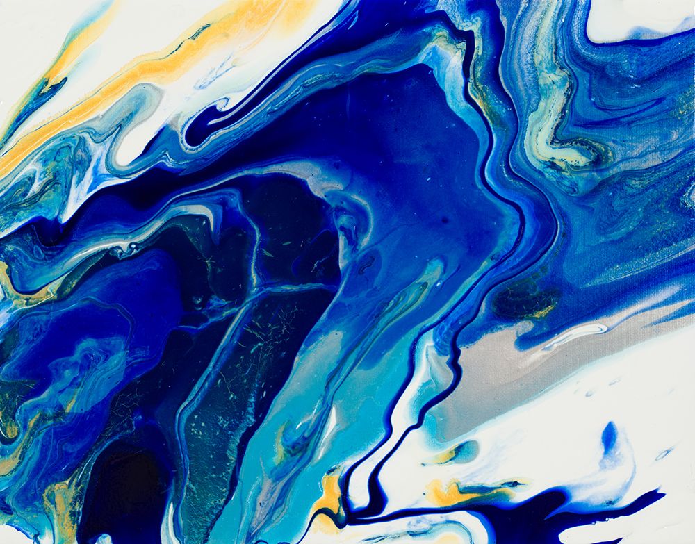 Pavona Blu art print by Ajoya Grace for $57.95 CAD