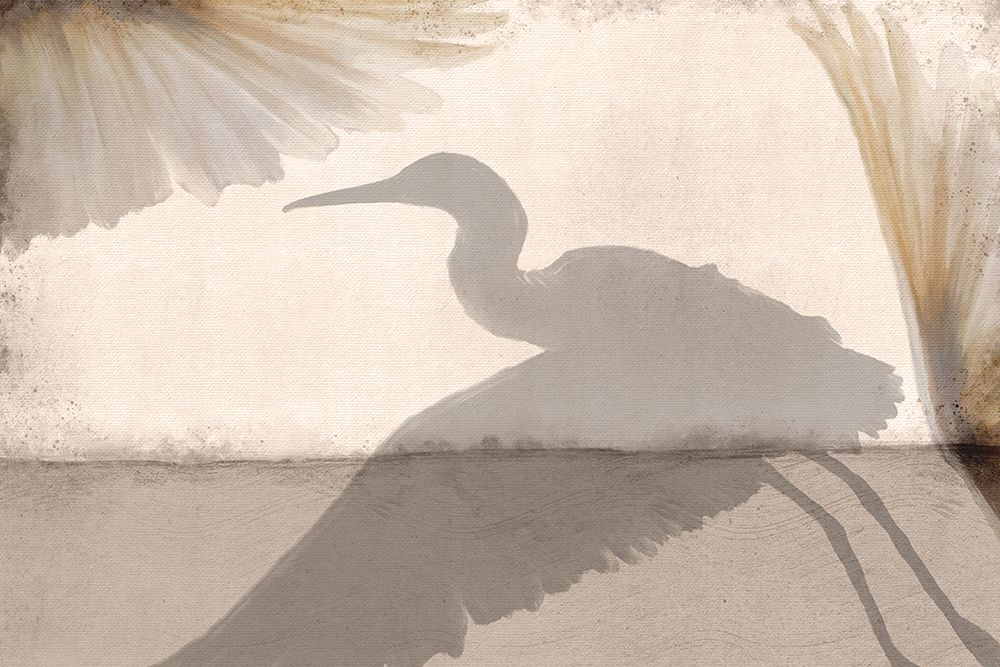 Flying Heron art print by Elizabeth Medley for $57.95 CAD
