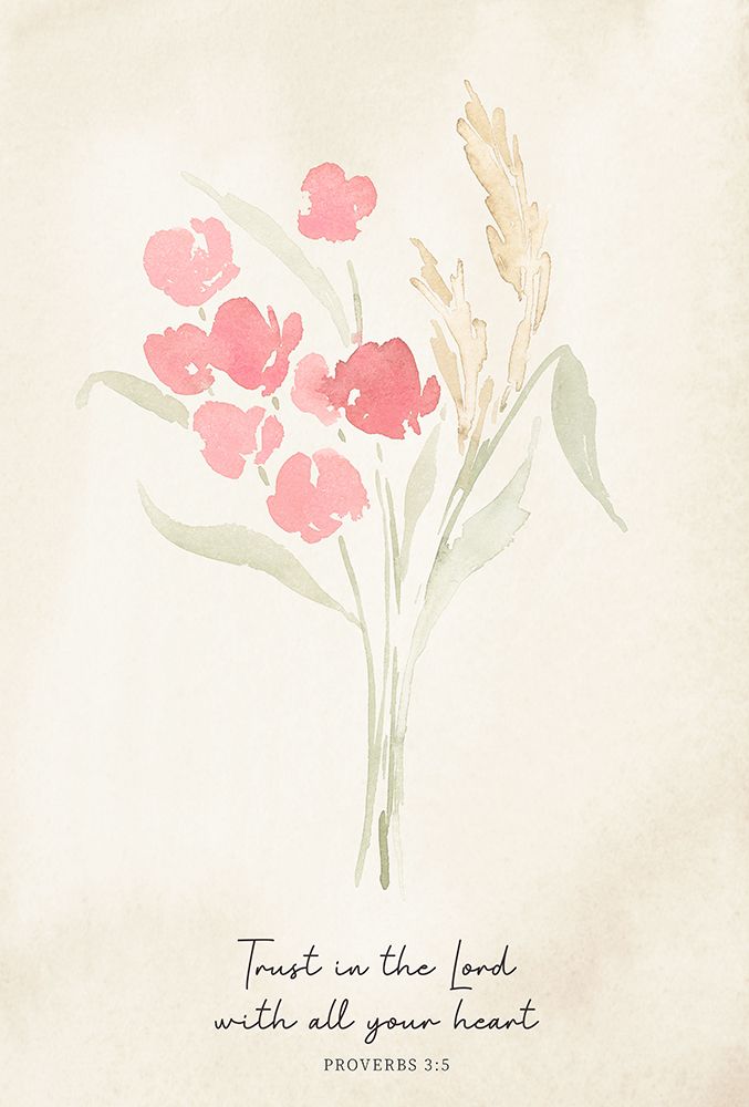 Trust In The Lord art print by Lucille Price for $57.95 CAD
