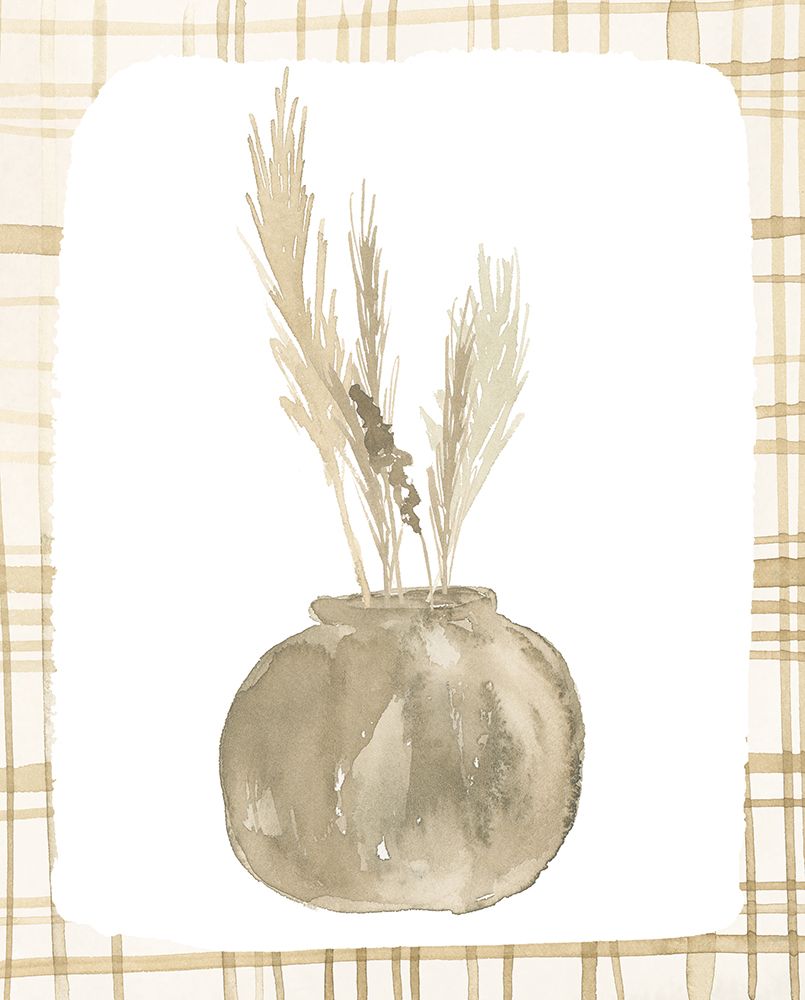 Farmhouse Potted Pampas II art print by Lucille Price for $57.95 CAD
