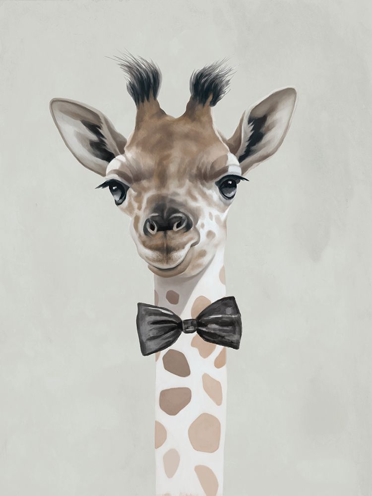 Smart Giraffe art print by Lucca Sheppard for $57.95 CAD